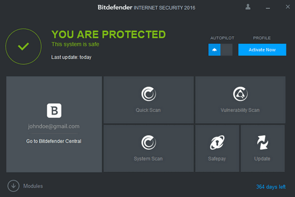 BitDefender Internet Security (โปรแกรม BitDefender IS สแกนไวรัส) 27.0.20